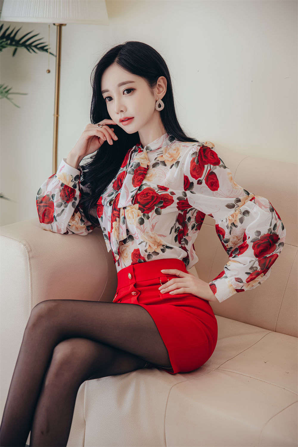 孙允珠2021秋季定拍丨NO.05-焰火蔷薇不列颠古典雪莉衬裙